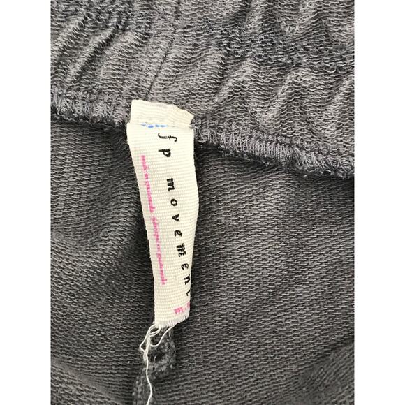 Free People Gray Track Pants - Picture 4 of 8